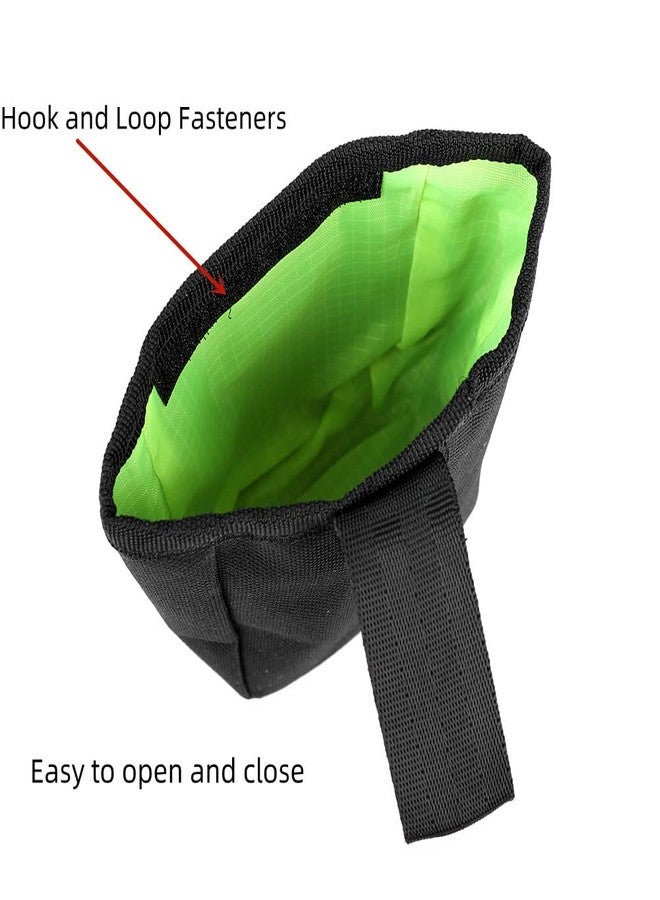 IBLUELOVER Mini Dog Treat Training Pouch Pet Kibble Treat Snack Bag Portable Puppy Bait Reward Pouch Pet Training Waist Bag Dog Treat Carrier Holder Food Storage Container Pocket for Walking Training Reward - Image 3